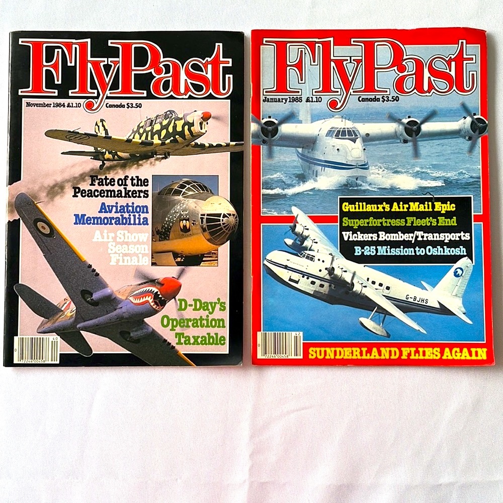 Vintage Fly Past Aviation Magazines - Picture 4 of 11